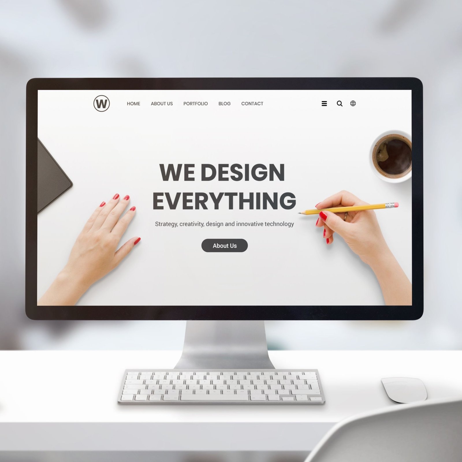 Web development company creating modern website and mobile app solutions